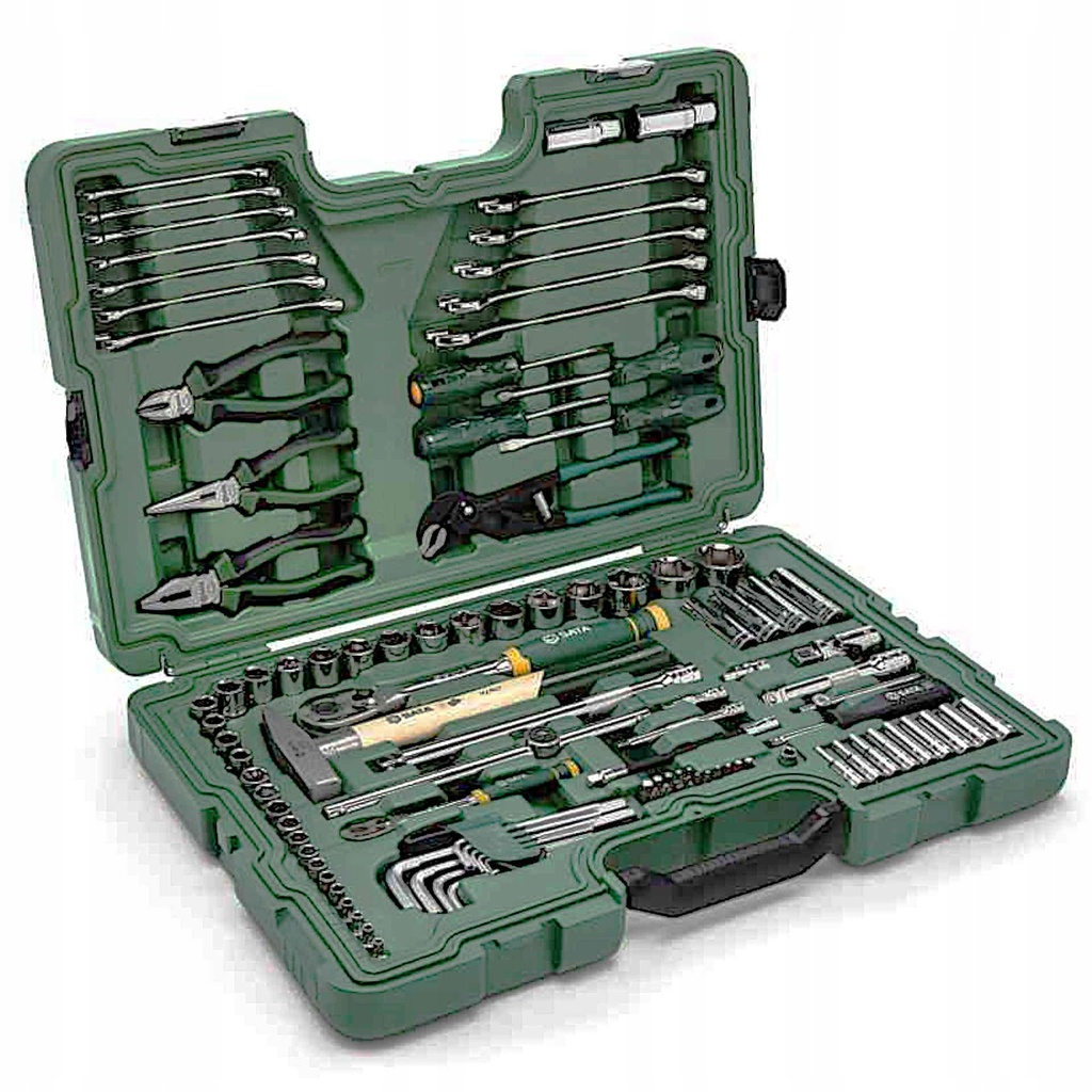 Sata 104 Tlg. 1/4" & 1/2" Universal-Werkzeugsatz, metrisch